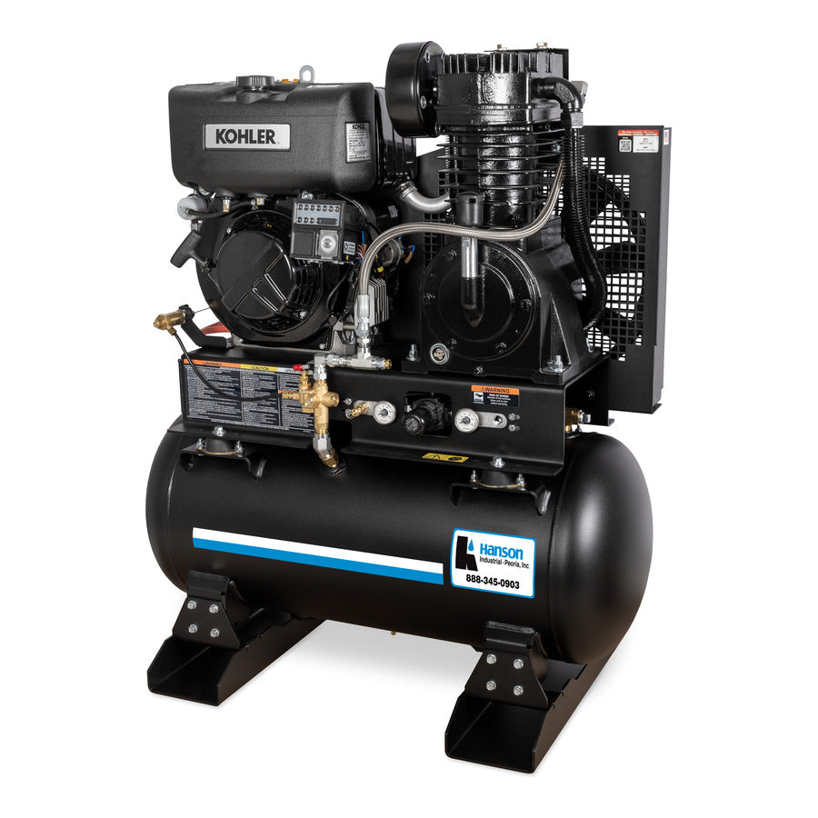 30-Gallon Two Stage Diesel Air Compressor