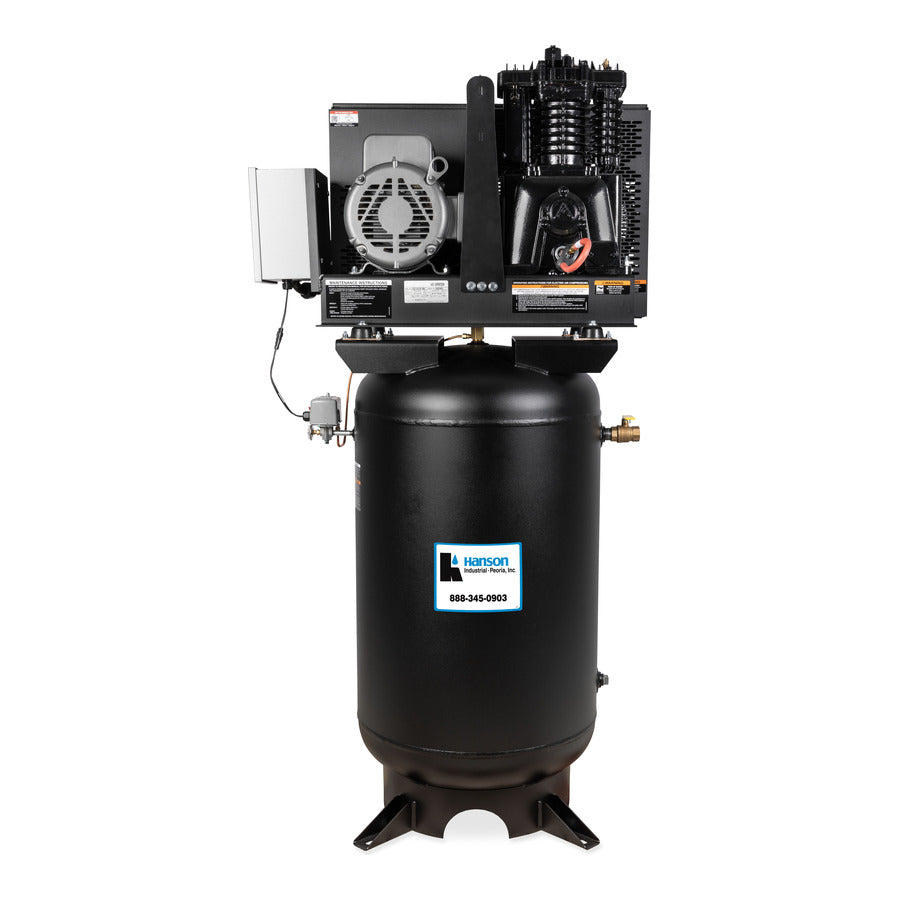 80 & 120-Gallon Simplex Hoz or Vert Two Stage Electric Air Compressor