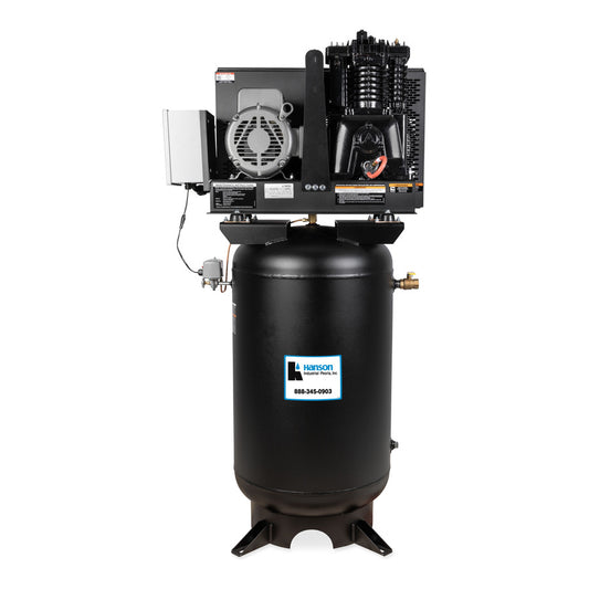 80 & 120-Gallon Simplex Hoz or Vert Two Stage Electric Air Compressor