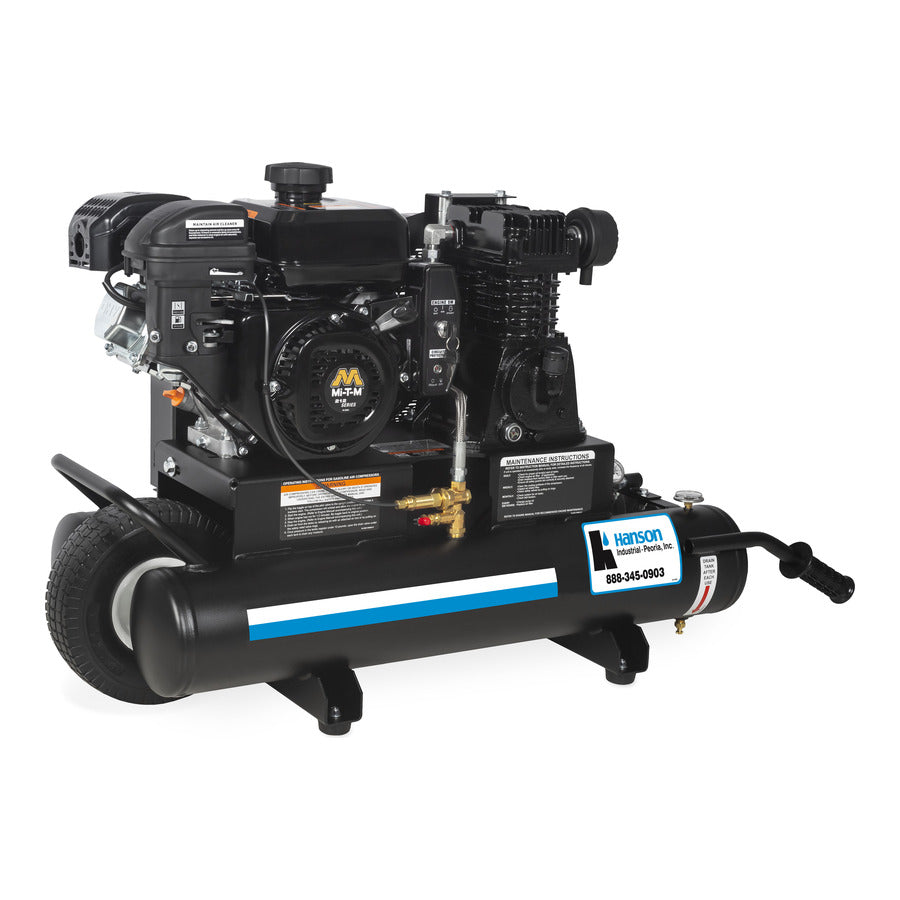 8-Gallon Single Stage Gasoline Air Compressor