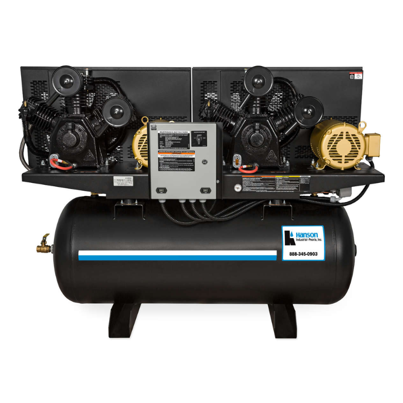 120-Gallon Two Stage Electric Duplex Air Compressor