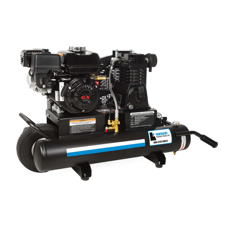 8-Gallon Two Stage Gasoline Air Compressor