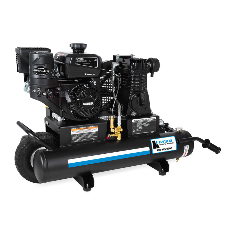 8-Gallon Single Stage Gasoline Air Compressor