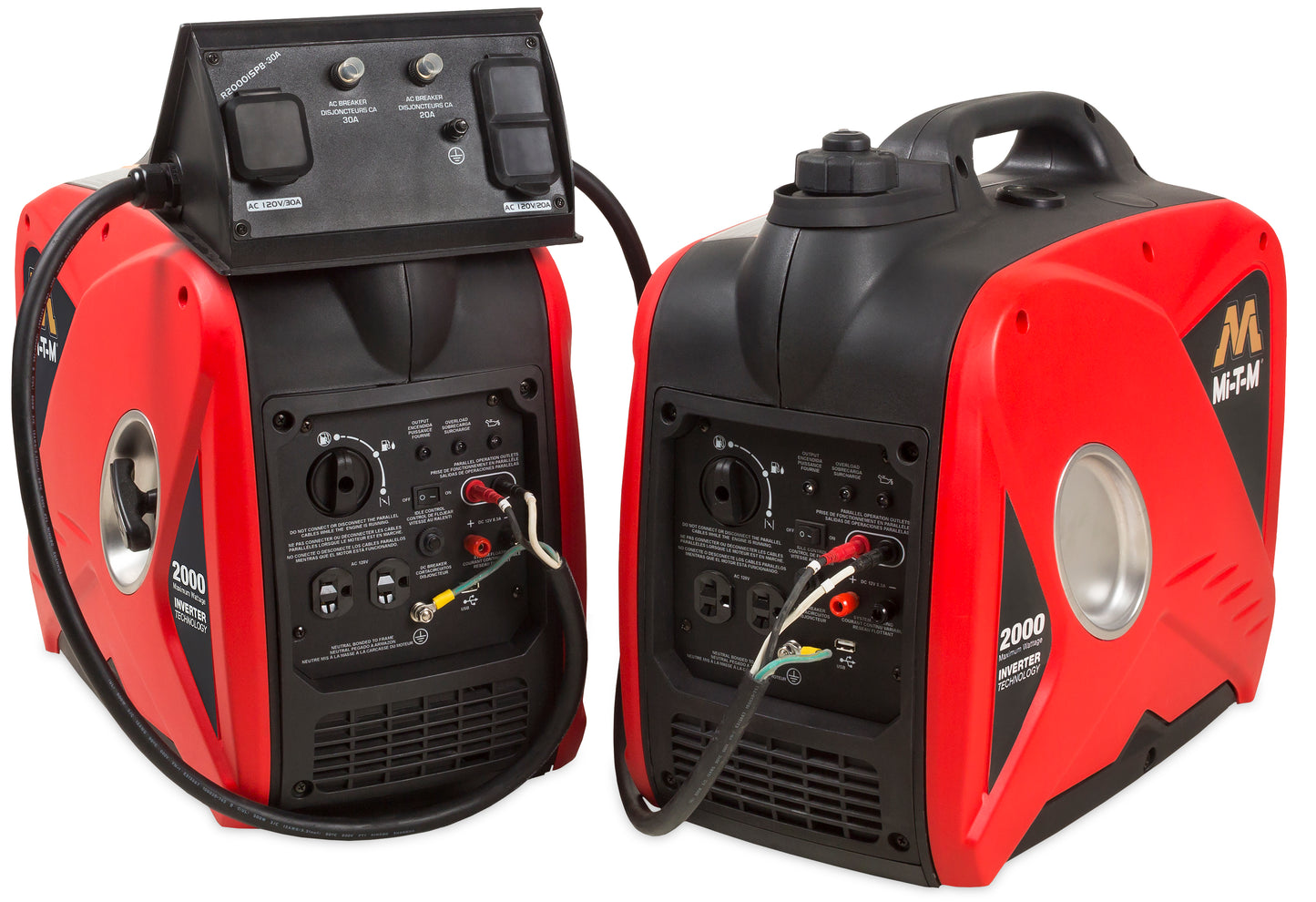 Hanson 2000 and 3000 Watt Gasoline Inverter Portable Generators