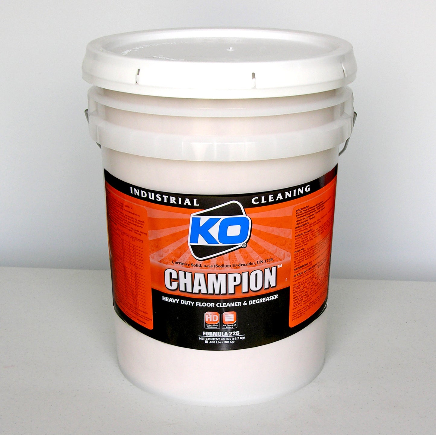 Champion Heavy Duty Floor Cleaner and Degreaser