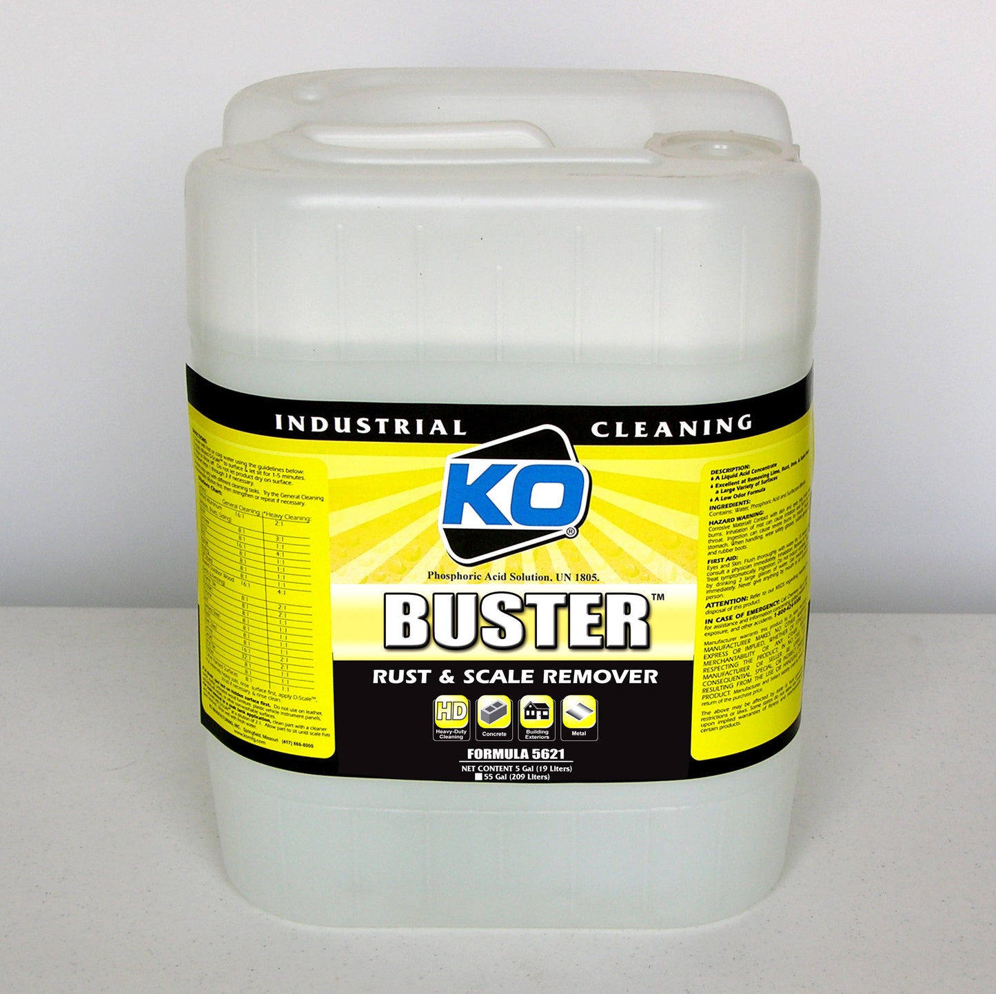 Buster Heavy Duty Rust and Scale Remover