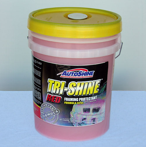Tri-Shine Gold, Red, or Blue Foaming Protectant