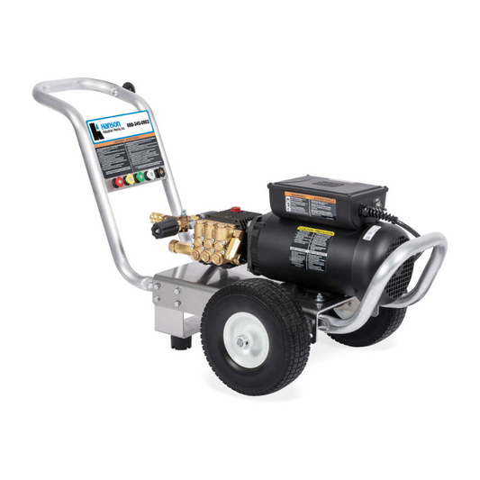 Aluminum Series Electric Hand Carry, Portable or Stationary Direct Drive Cold Water Pressure Washer