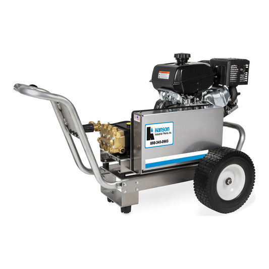 Aluminum Series Gasoline Portable Belt Drive Cold Water Pressure Washer