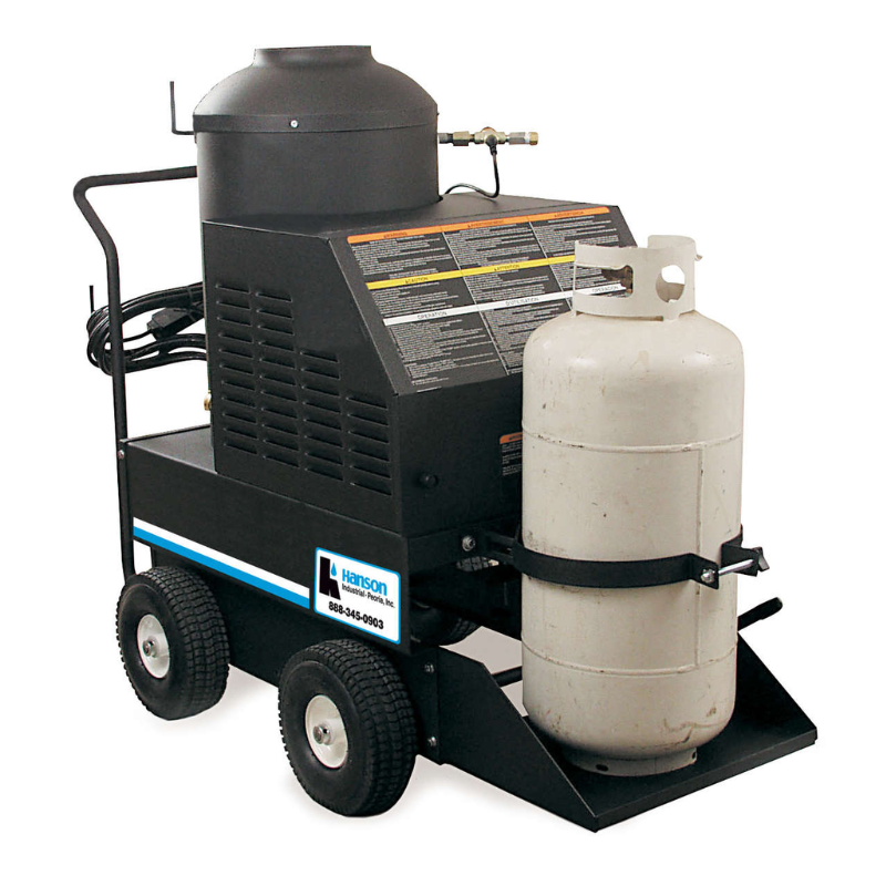 DHL Series Portable LP Hot Water Pressure Washer