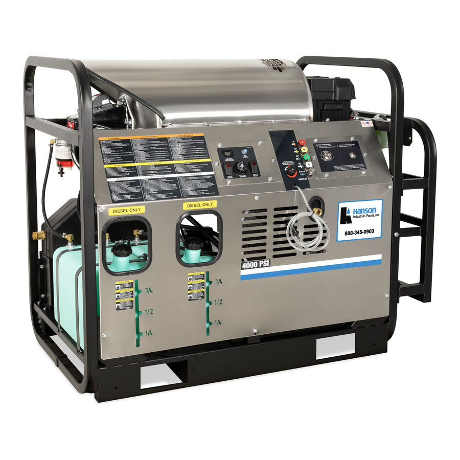 HDS Series Gasoline or Diesel Skid Hot Water