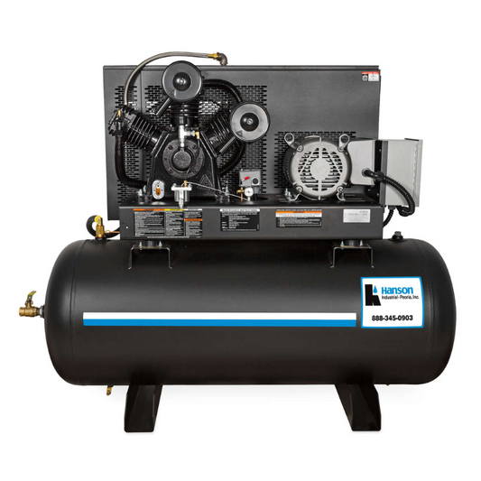 80 & 120-Gallon M Series Simplex and Duplex Electric Air Compressor