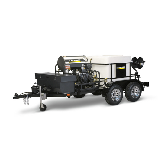 TRK-6000 Pressure Washer Trailer