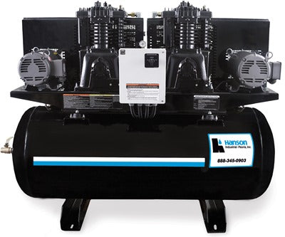 Hanson 120-Gallon Two Stage Electric Duplex Air Compressor
