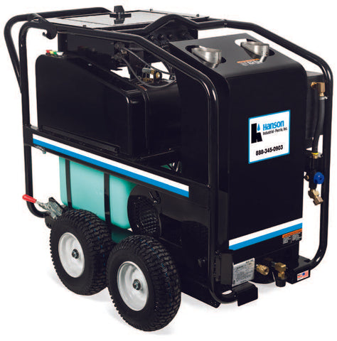 Hanson DHS Series Electric Belt Drive Hot Water Pressure Washer