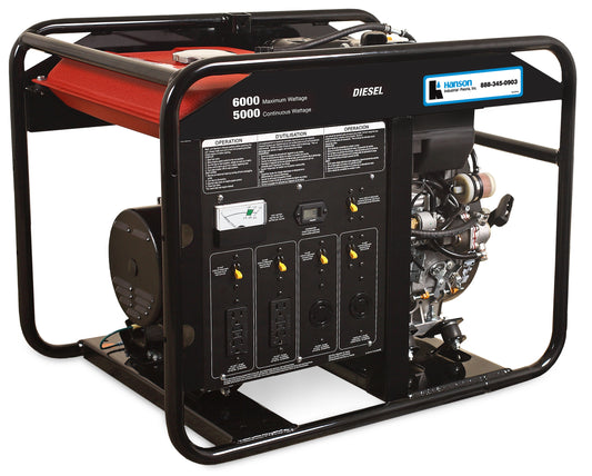Hanson 6000-Watt Diesel Generator